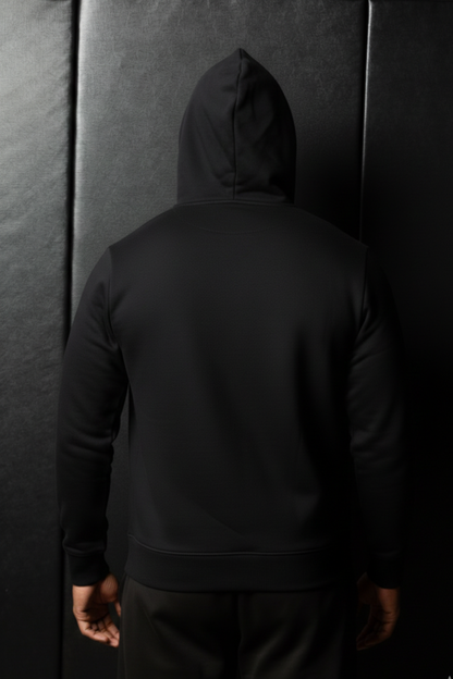 Loud & Locked‑In Hoodie - Black