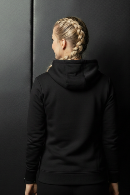 Loud & Locked‑In Hoodie - Black